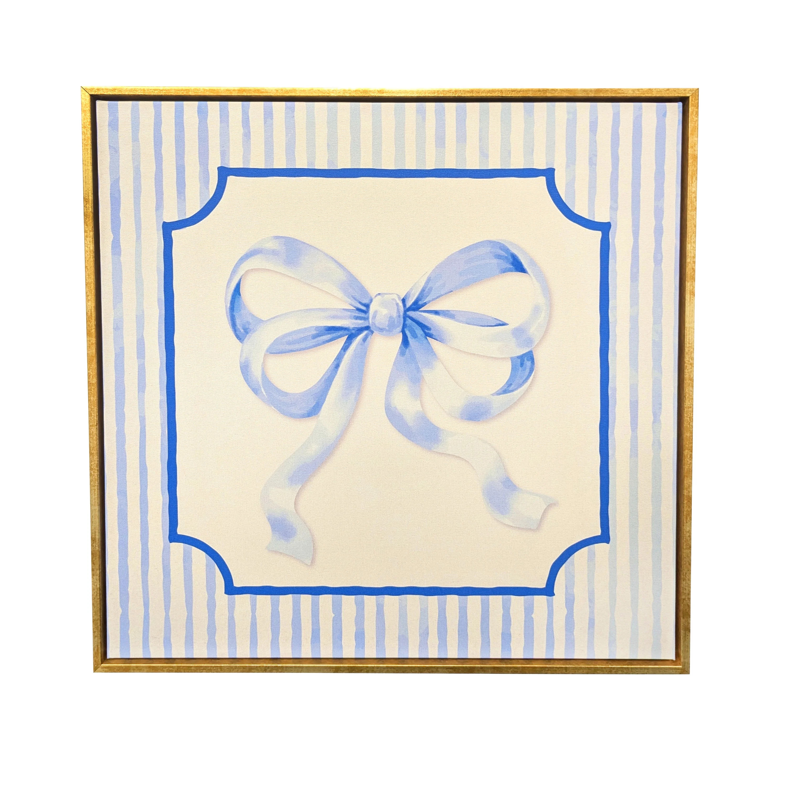 Bradley & Ballard 16x16 Vintage Bow Framed Wall Art on Canvas | Walmart (US)