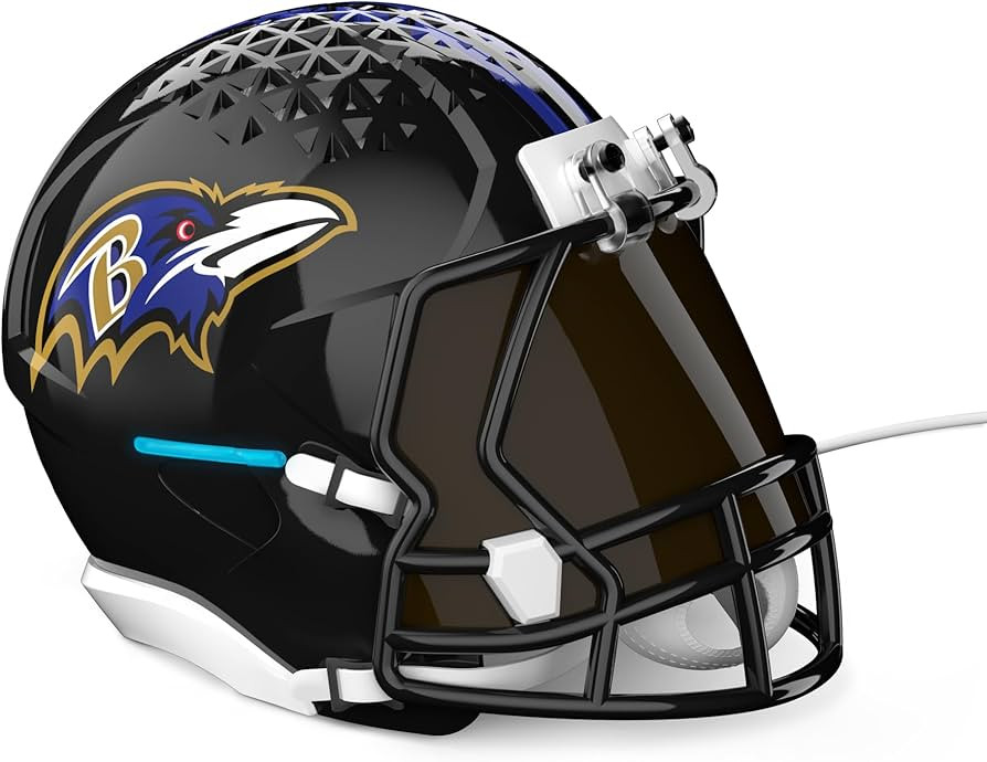 NFL Echo Dot Bundle: Includes Echo Dot | Deep Sea Blue and Limited-Edition NFL Helmet Stand | Bal... | Amazon (US)