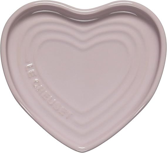 Le Creuset Stoneware Heart Shaped Spoon Rest, 5", Shallot | Amazon (US)