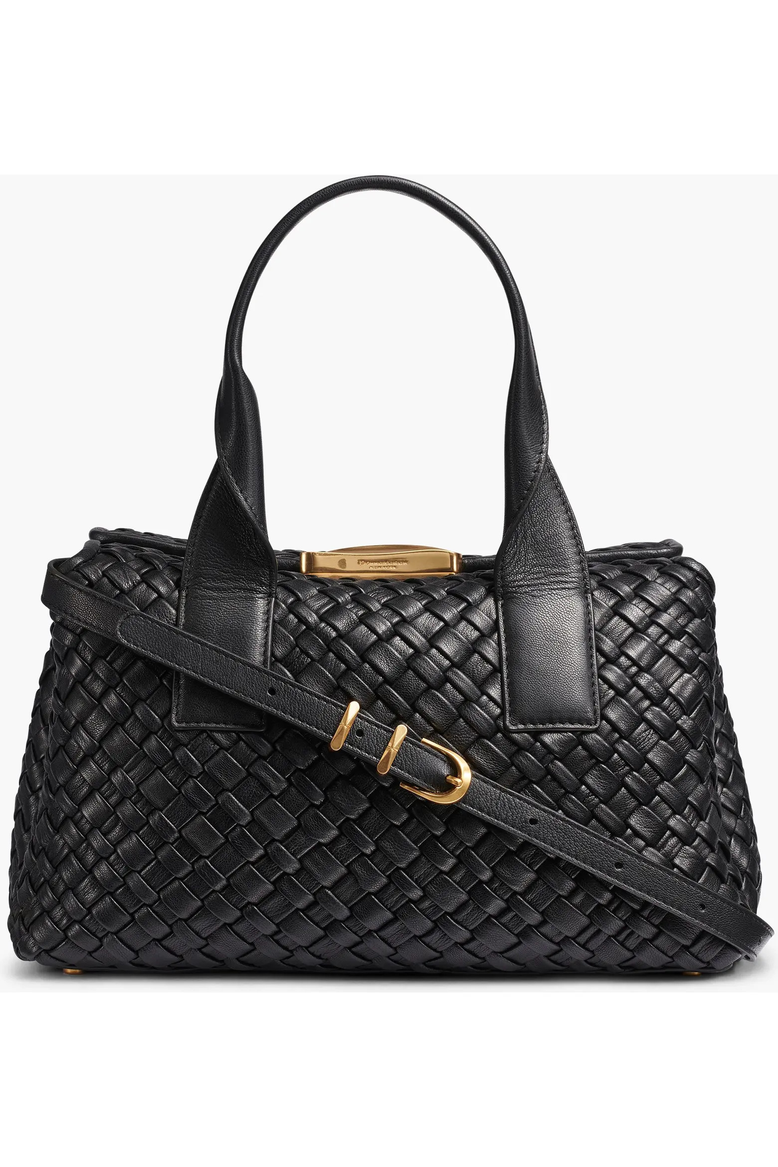 Donna Karan New York Amagansett Woven Leather Satchel (Women) | Nordstrom | Nordstrom