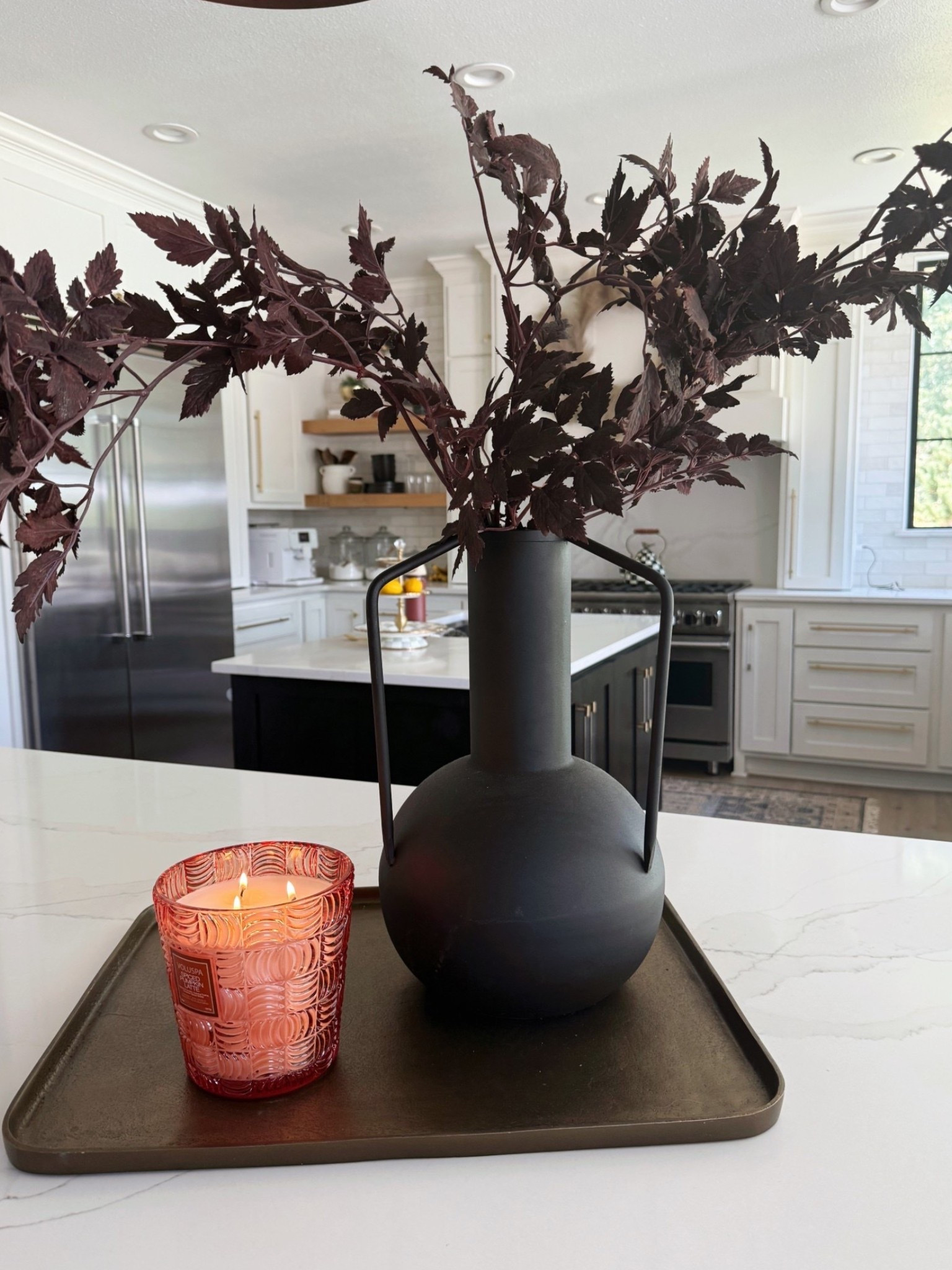 Candle and fall stems

#LTKOver40 #LTKHome