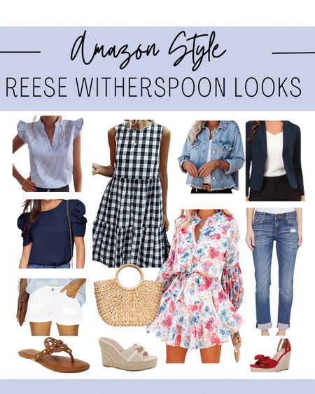 Reese Witherspoon inspired looks from Amazon! 

#amazonfinds #amazonfashion #reesewitherspoon 

#LTKunder50