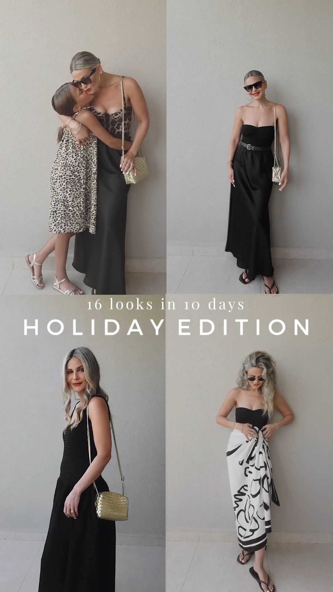 All the pieces I took with me on my recent trip to Greece can be found on my website (mercer7.com) in my Holiday Essentials Edit. Each look has also been posted individually on my LTK! 