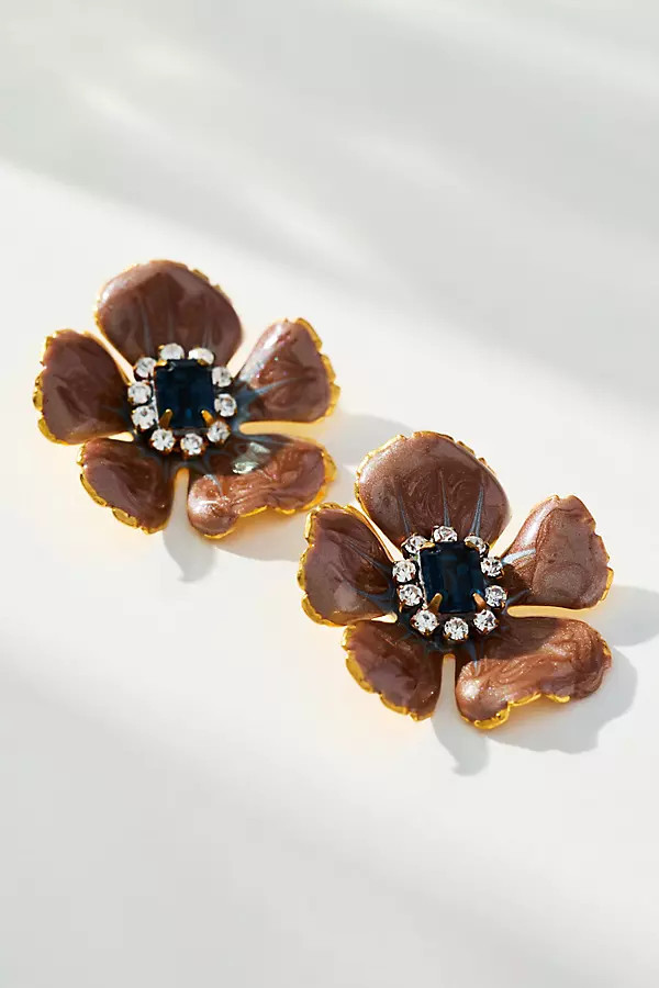Floral Post Earrings | Anthropologie (US)