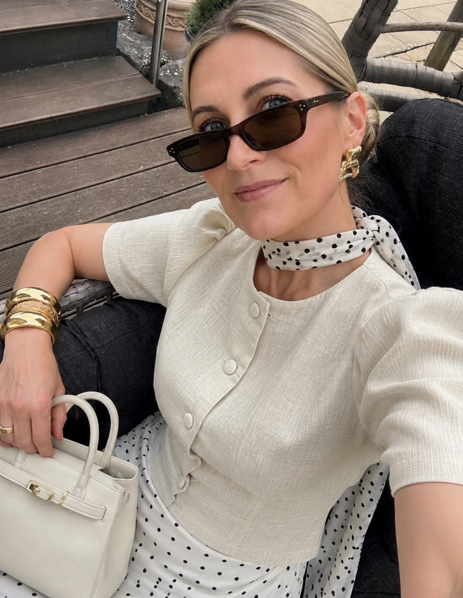 For all dots lovers 

#dots #fashionblogger #ootd #allinwhite