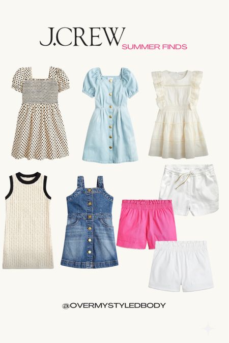 J.Crew coming though with the 🎀girlie🎀summer fits ✨

#LTKSeasonal #LTKfamily #LTKkids