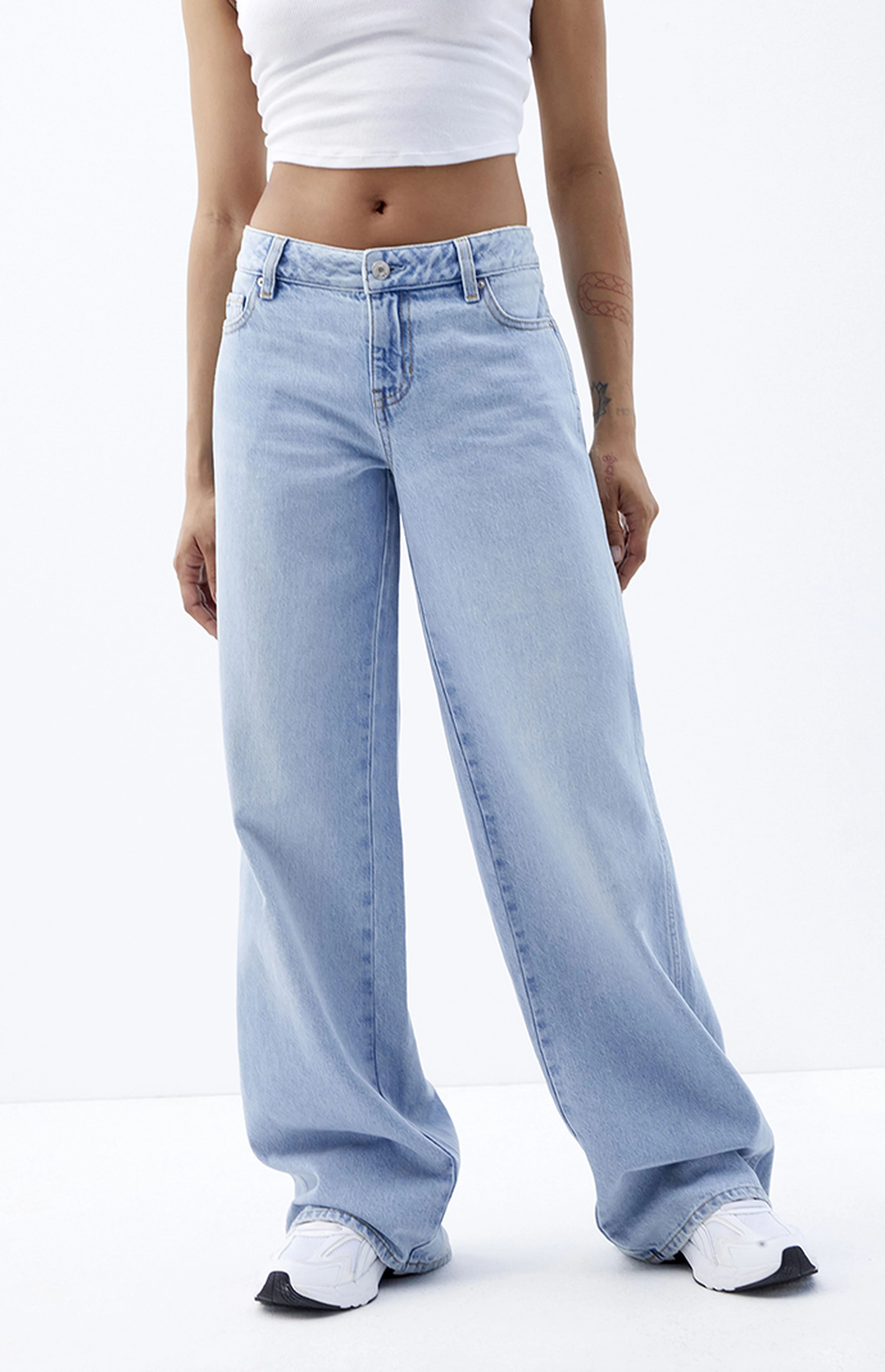 PacSun Casey Indigo Low Rise Baggy Jeans | PacSun