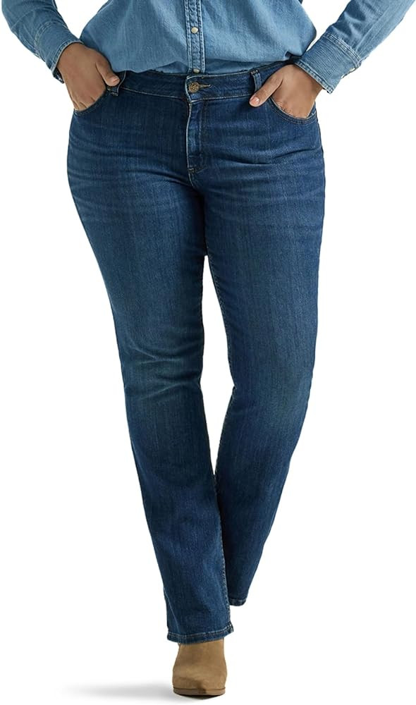 Lee Women's Legendary Mid Rise Bootcut Jean | Amazon (US)