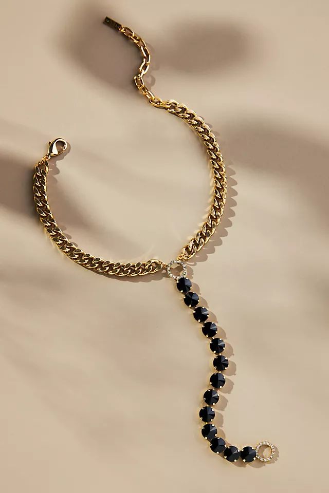 Tova Crystal Chain Necklace | Anthropologie (US)