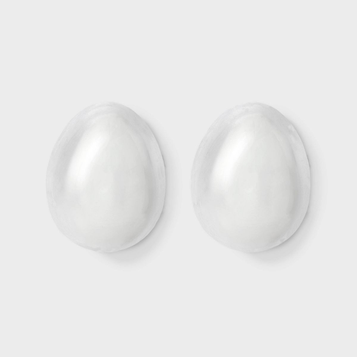 Rhodium Nugget Earrings - A New Day™ Silver | Target