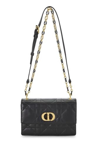 Dior, Pre-Loved Black Cannage Lambskin Miss Caro Bag Mini, Black | Amazon (US)