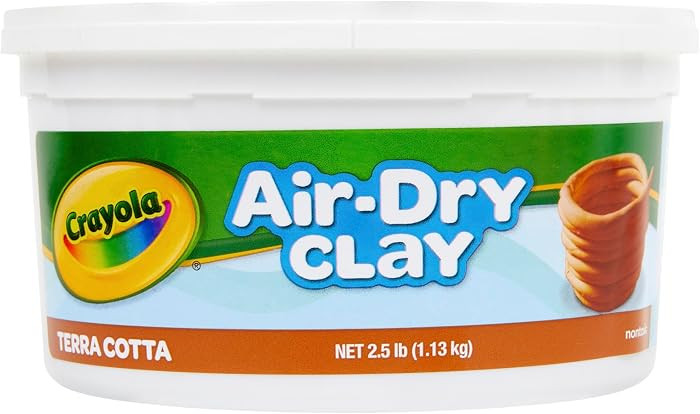 Crayola Air Dry Clay, Terra Cotta No Bake Modeling Clay for Kids, 2.5lb | Amazon (US)