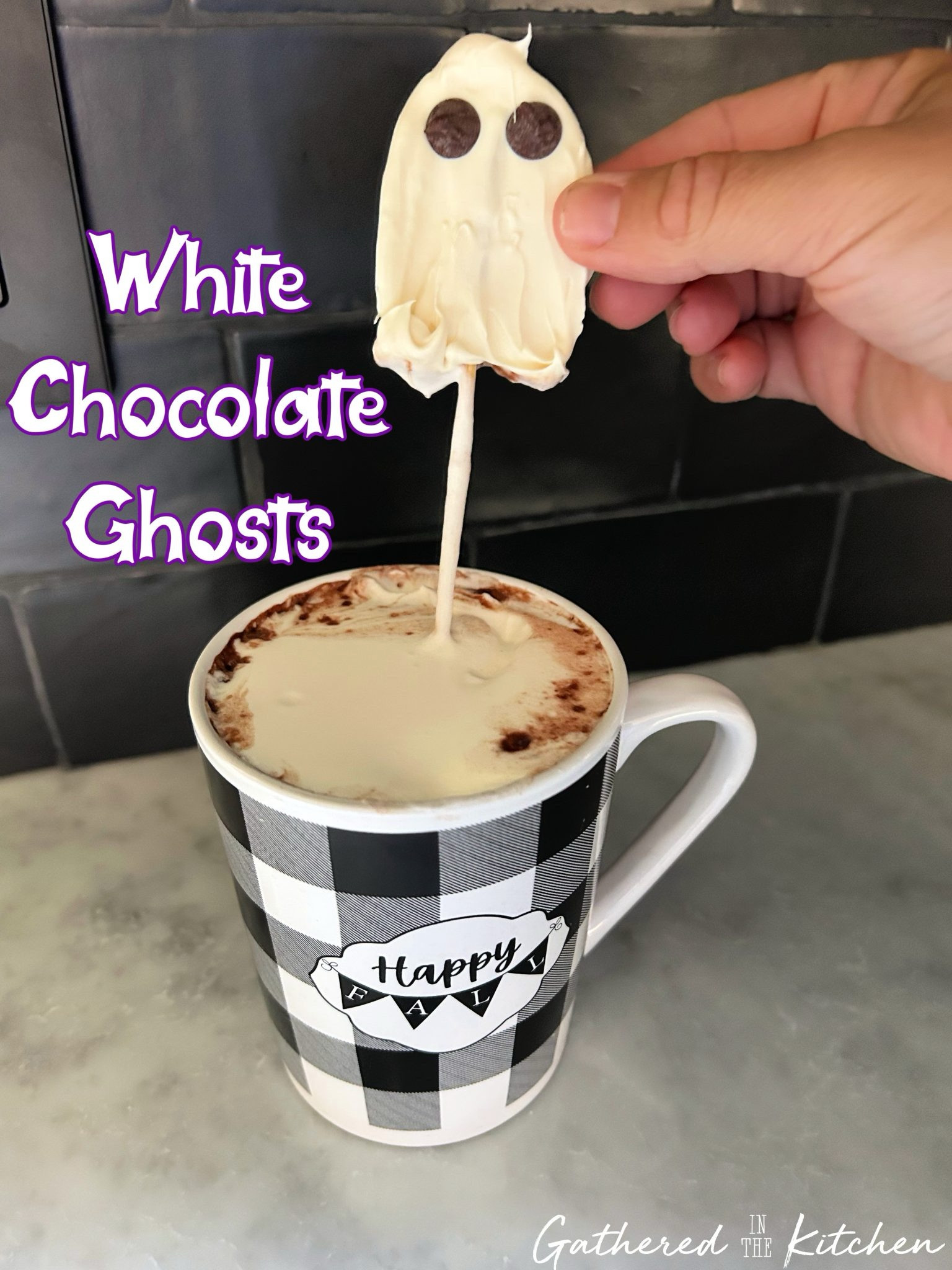 Super easy ti make white chocolate ghosts Halloween dessert treats!

#LTKKids #LTKHoliday #LTKFamily