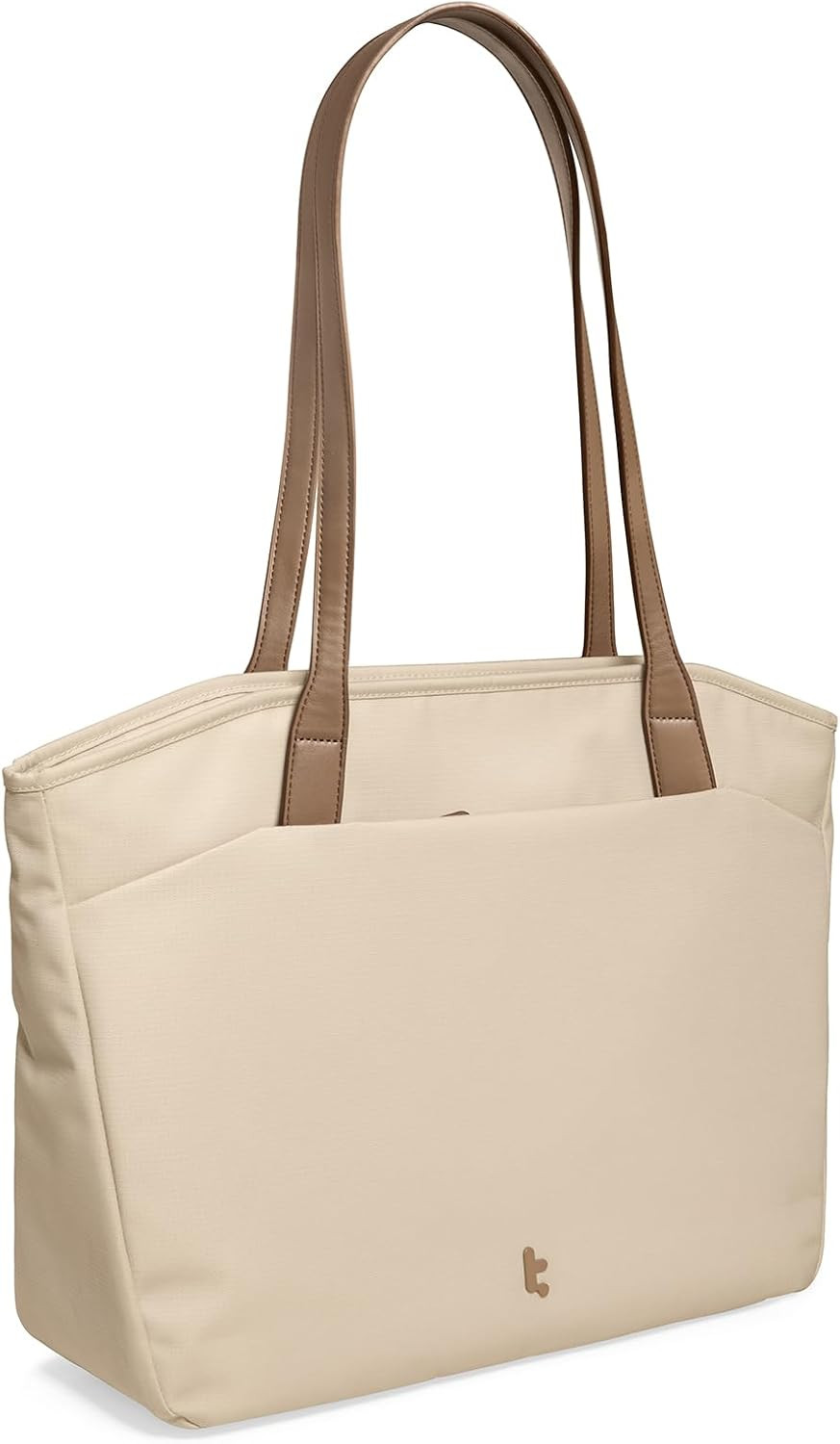 tomtoc Laptop Tote Bag for Women, 13-16 Inch Water-resistant Laptop Work Tote with Device Compartment, 10L-18L Shoulder Bag | Amazon (US)