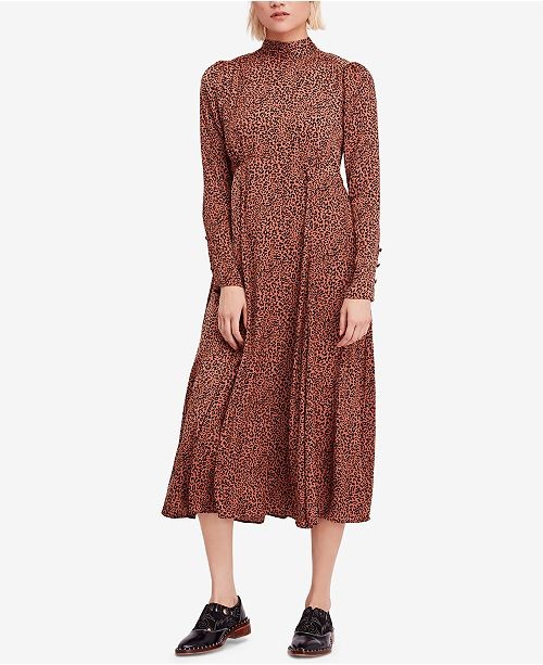 Loveless Printed Open-Back Midi Dress | Macys (US)