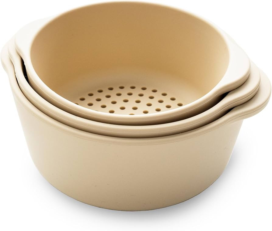 Inspire My Play - 3 x Nesting Bowls and Sieve - Perfect for Sensory PlayTray - Sensory Bin Access... | Amazon (US)