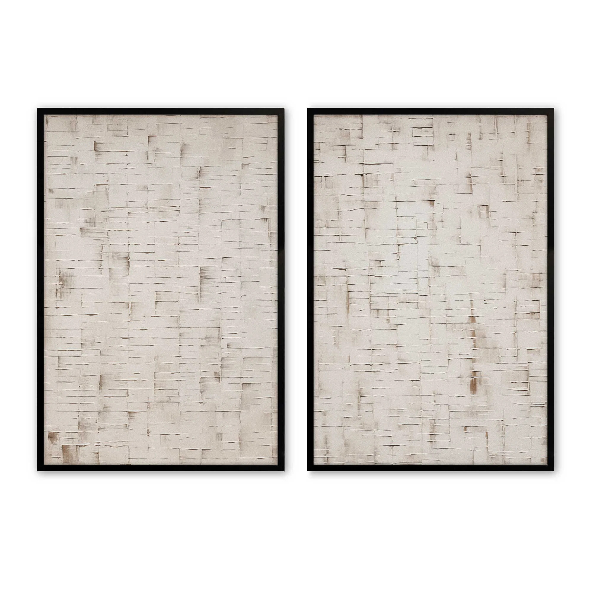 Ivy Bronx Tranquil Layers Set of 2 Prints in a Frame | Wayfair | Wayfair North America