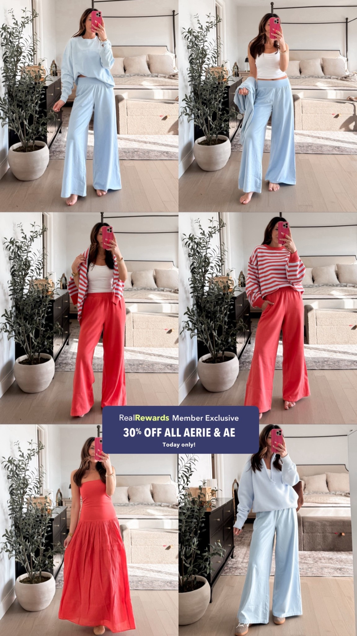 Aerie New Arrivals are 30% off today only!
Aerie real
Aerie style

#LTKSaleAlert #LTKSeasonal #LTKgrwm