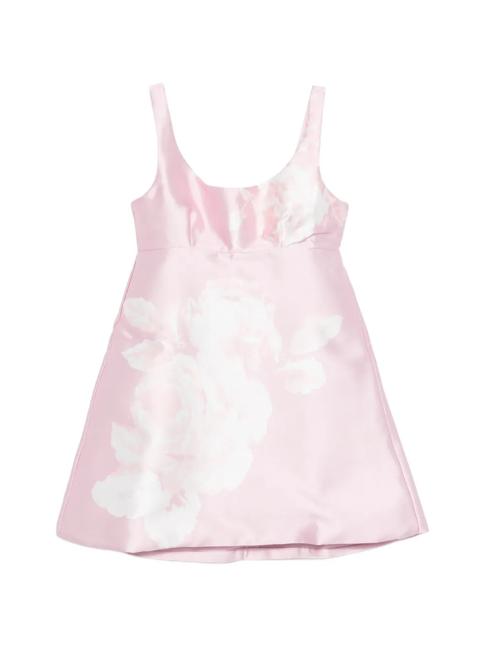 Marques'Almeida Printed Balloon Sleeve Dress | Pink | FARFETCH | Farfetch Global