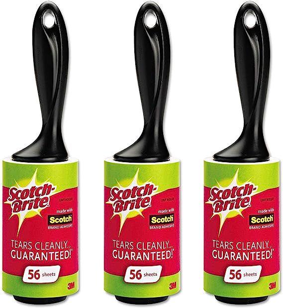 Scotch Brand Lint Rollers, Removes Lint from Clothes, Linens, Furniture, Great Household Item, 70... | Amazon (US)