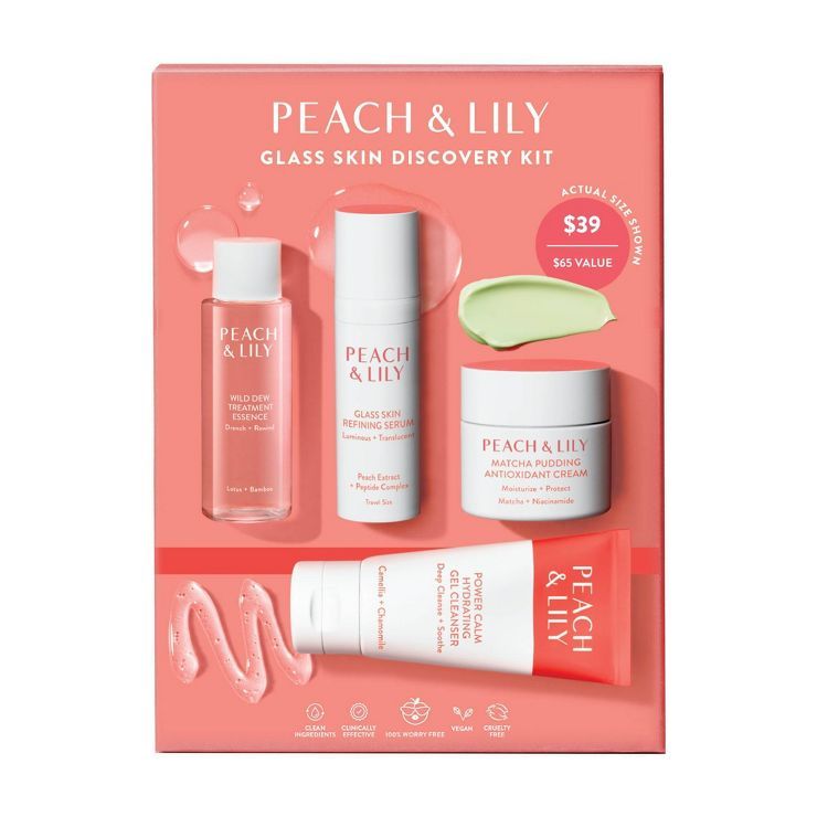 Peach & Lily Glass Skin Discovery Kit - 4ct - Ulta Beauty | Target