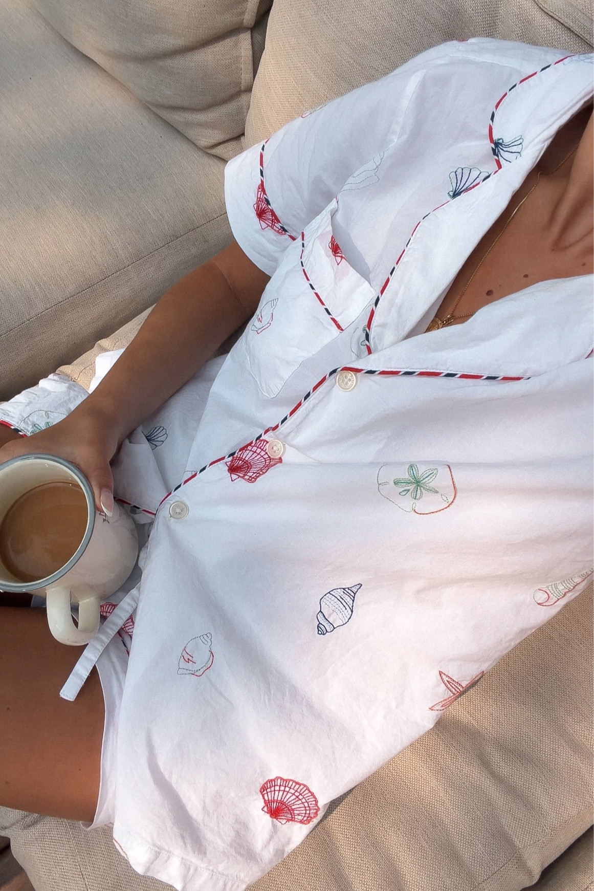 Summer pjs 🤍 

#LTKgrwm #LTKootd #LTKdayinmylife