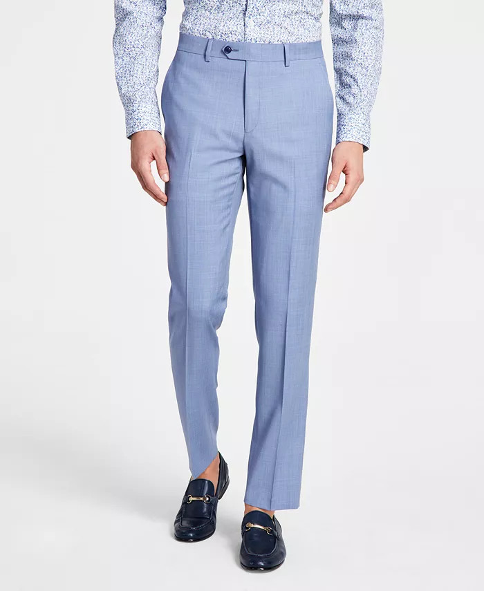 Bar III Men's Slim-Fit Wool Sharkskin Suit Pants, Created for Macy's - Macy's | Macy's