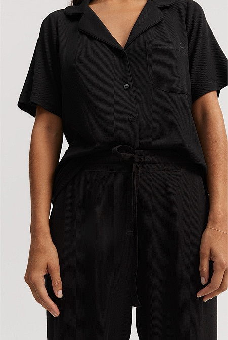 Luxe Rib Pyjama Jogger | Country Road (AU)