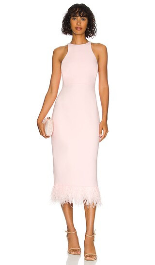 Chandler Midi Dress in Rose Shadow | Revolve Clothing (Global)