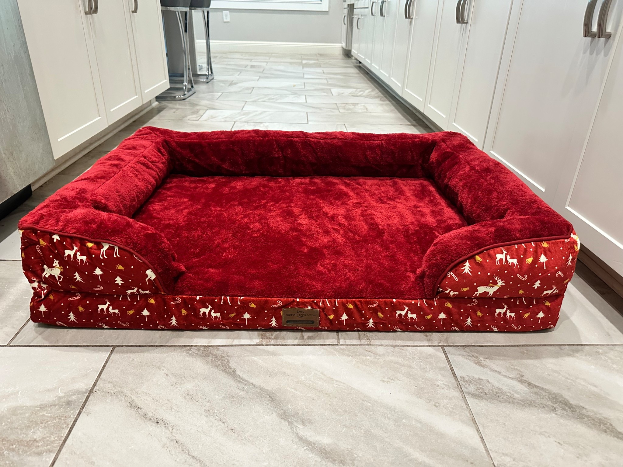 This dog bed is so plush and soft. Love the red color and it has a super cute Christmas design. Great Christmas gift for your dogs 🐶 Now on sale for only 22! Was $80. Use code “T5O9EAGD” at checkout. 

#LTKSaleAlert #LTKHoliday #LTKGiftGuide