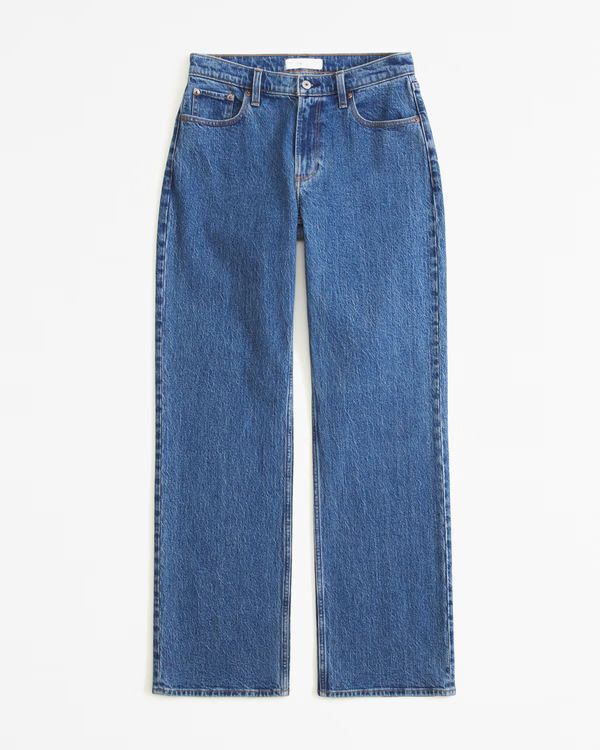 Women's Low Rise Baggy Jean | Women's Bottoms | Abercrombie.com | Abercrombie & Fitch (US)