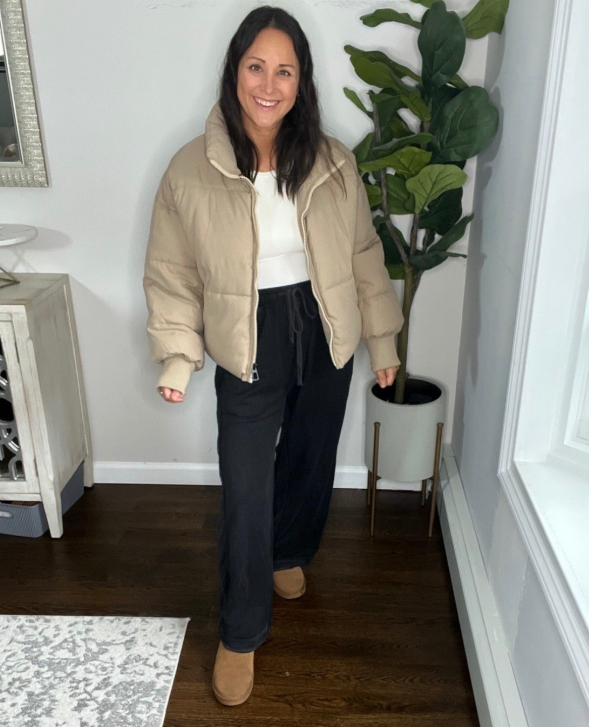 Easy winter outfit to throw on and go  

#LTKootd #LTKSeasonal