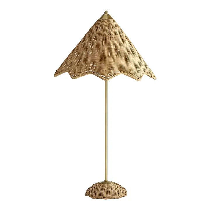 Contemporary Arteriors Home Parasol Lamp | Chairish