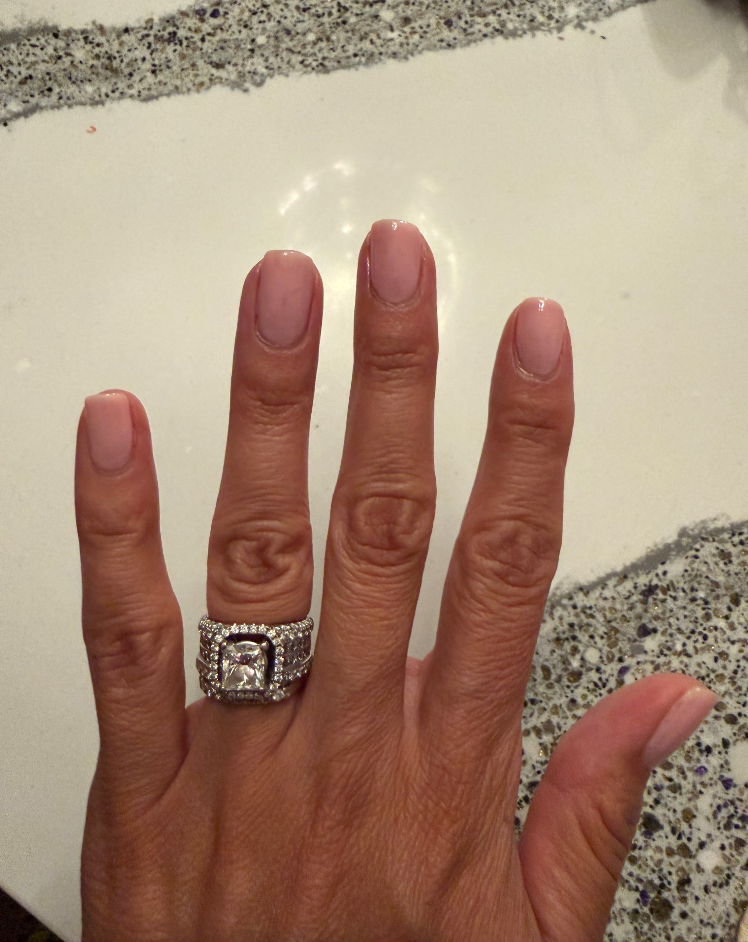 Taking a break from gels. So picked up some new colors at target in regular polish. Love This very simple and easy shade. 

Regular nail polish 
Nail color 
Neutral Nails 

#LTKBeauty #LTKselfcare #LTKmomlife