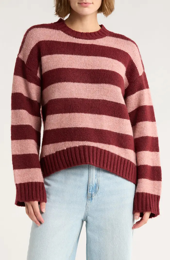 Vigoss Mossy Stripe Sweater | Nordstromrack | Nordstrom Rack