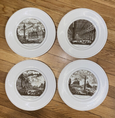 Wedgewood Piranesi Rome Scenes Collector Plates 10-1/2" 4-Plates *MINT Condition | eBay US
