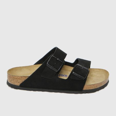 Womens Black BIRKENSTOCK Arizona Suede Sandals | schuh | Schuh