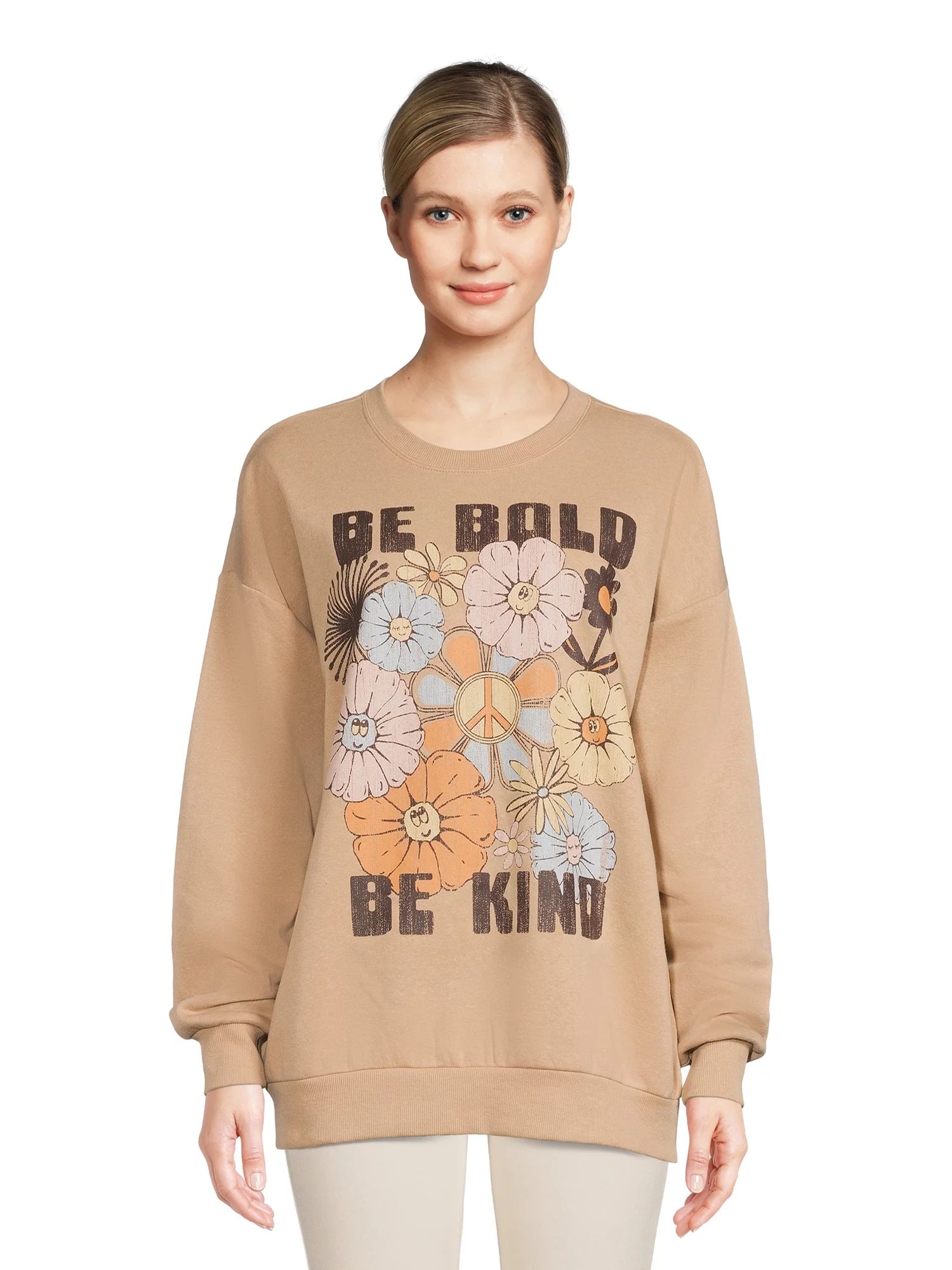 Self Esteem Juniors’ Graphic Pullover Sweatshirt | Walmart (US)
