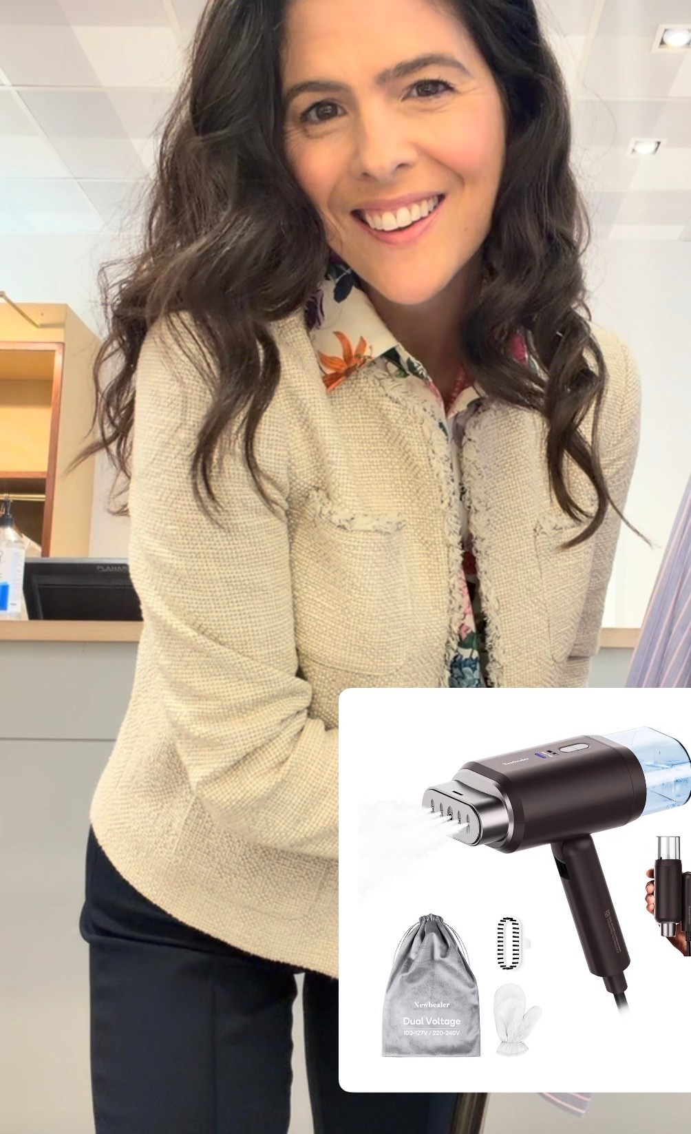 Someone just asked me for the steamer I use at home…I got this one when we traveled to Asia. It’s convertible…I think it works really well but warning, it does not automatically shut off! Unplug it when you are done using it! 
#steamer

#LTKHome #LTKdayinmylife