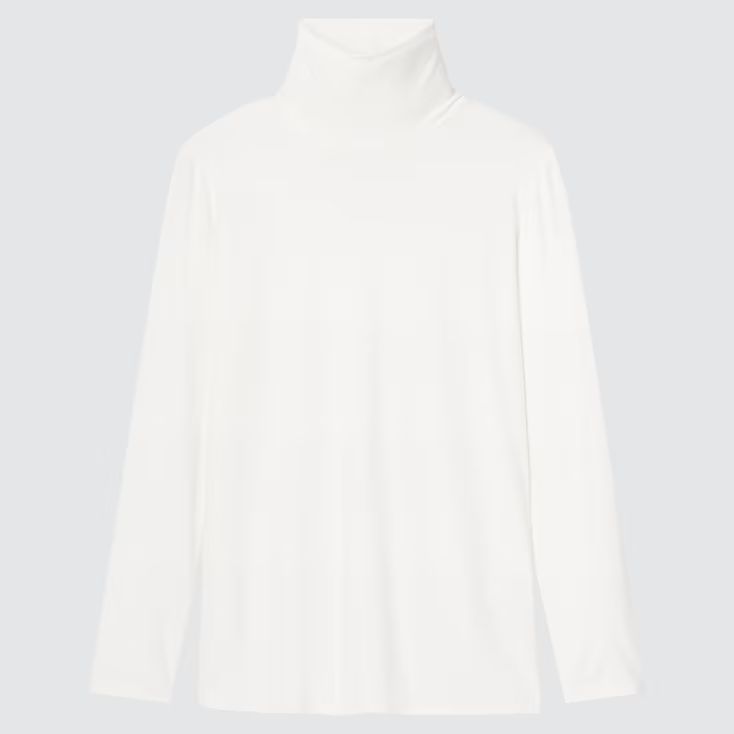 WOMEN HEATTECH TURTLENECK T-SHIRT | UNIQLO (US)