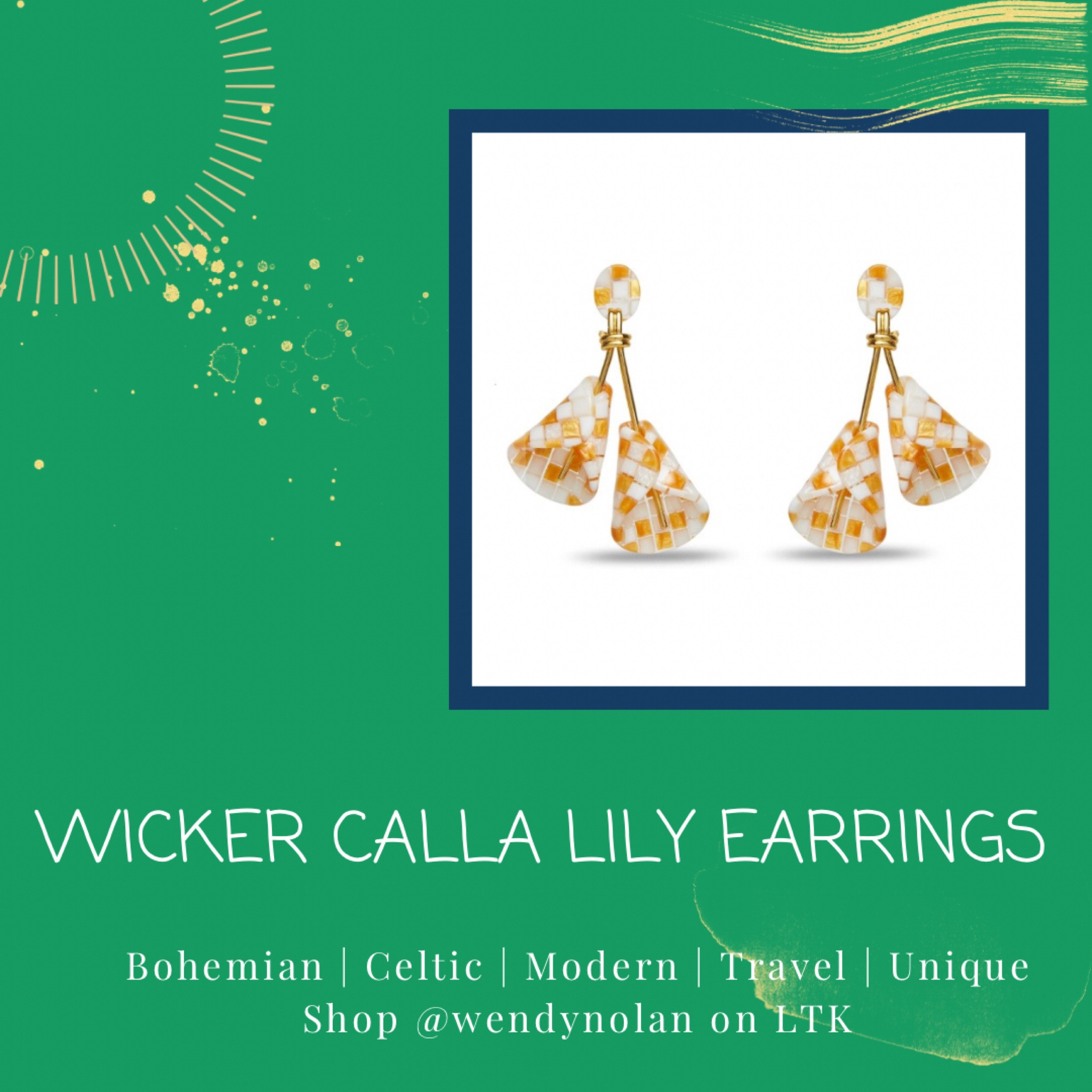 WICKER CALLA LILY EARRINGS💕

#LTKU #LTKParties #LTKStyleTip