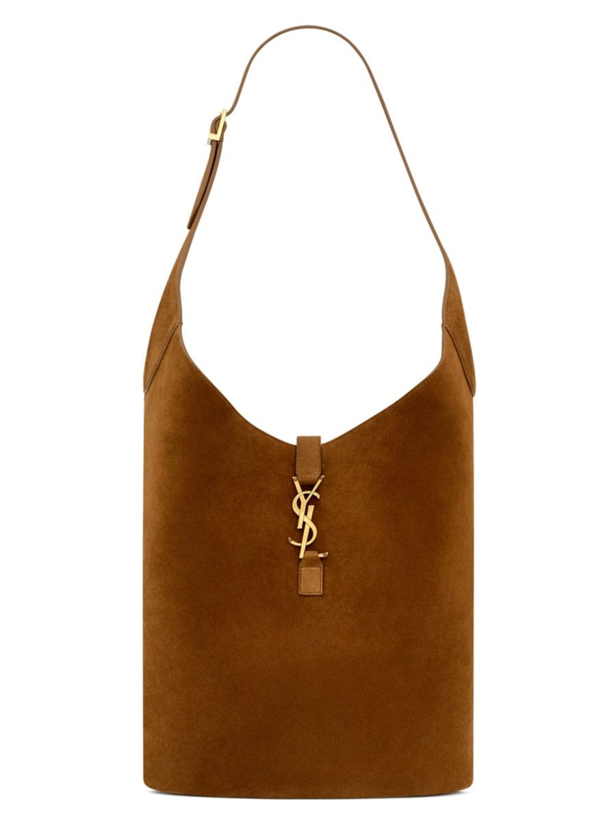 Saint Laurent Le 5 7 Hobo bag in Suede | Saks Fifth Avenue | Saks Fifth Avenue