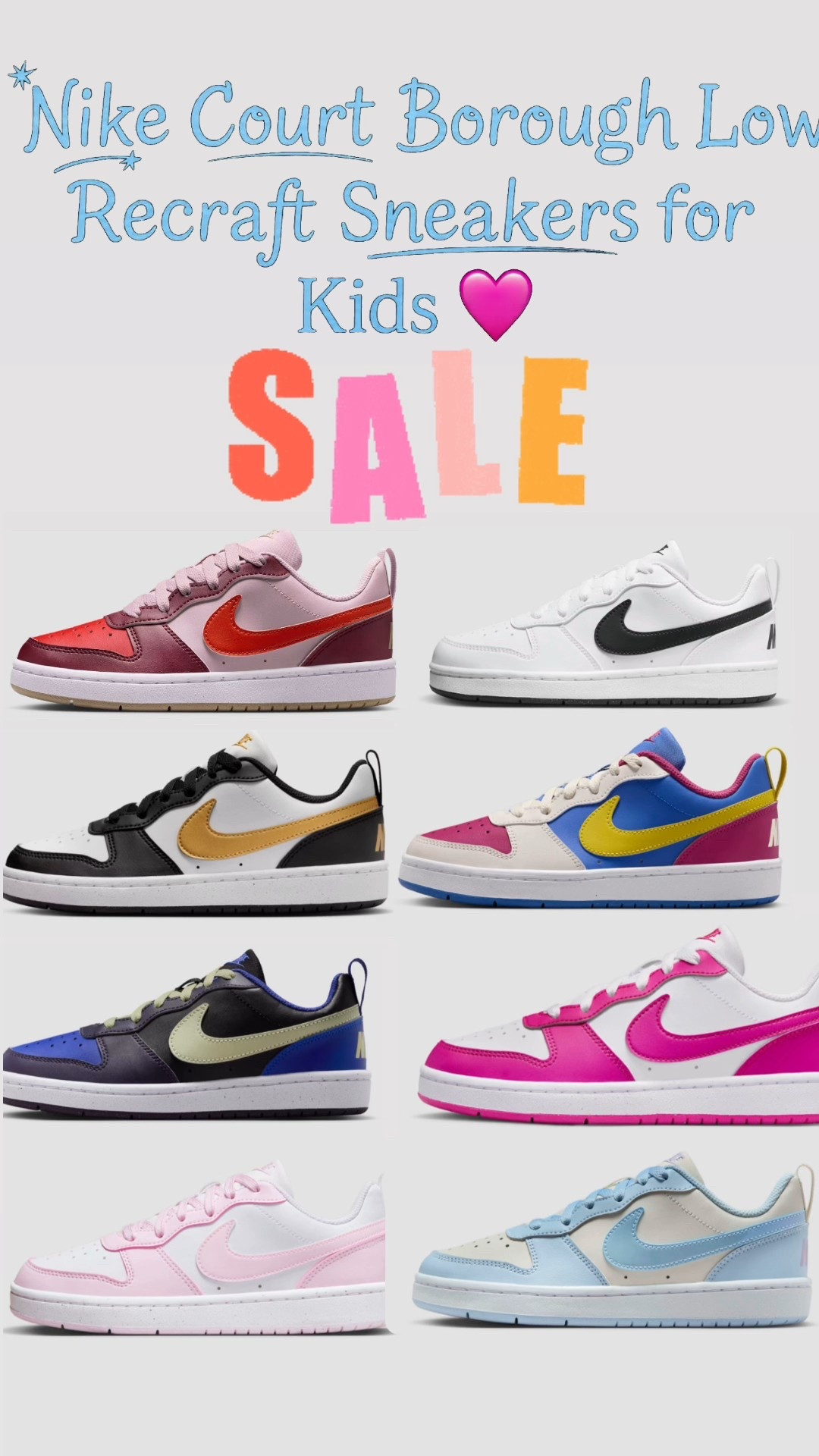 Nike Court Borough Low Recrafts are on SALE 

#LTKSaleAlert #LTKKids