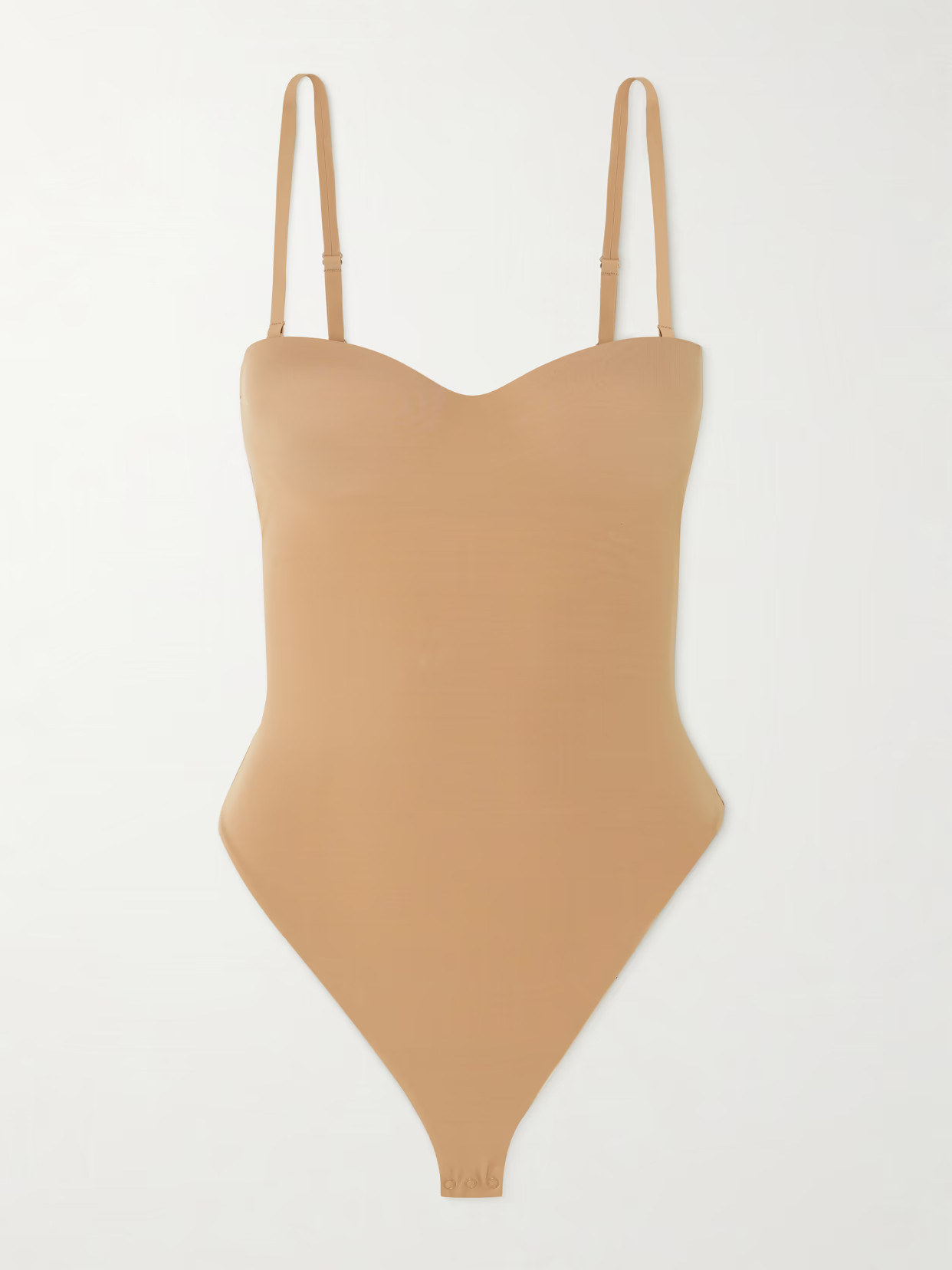 SKIMS - Contour Lift Straight Neck Bodysuit - Sienna | NET-A-PORTER (UK & EU)