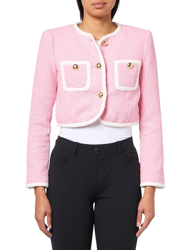 Cinq à Sept Women's Contrast Auden Jacket | Amazon (US)