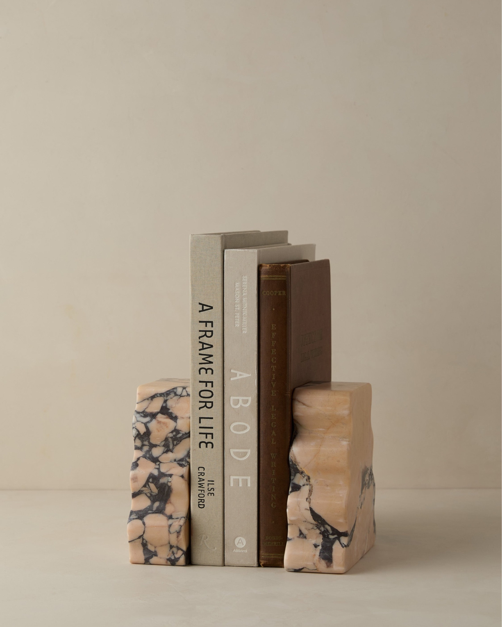 These marble bookends were carved from carefully selected marble to showcase its dramatic veining and coloration. 

#LTKHome