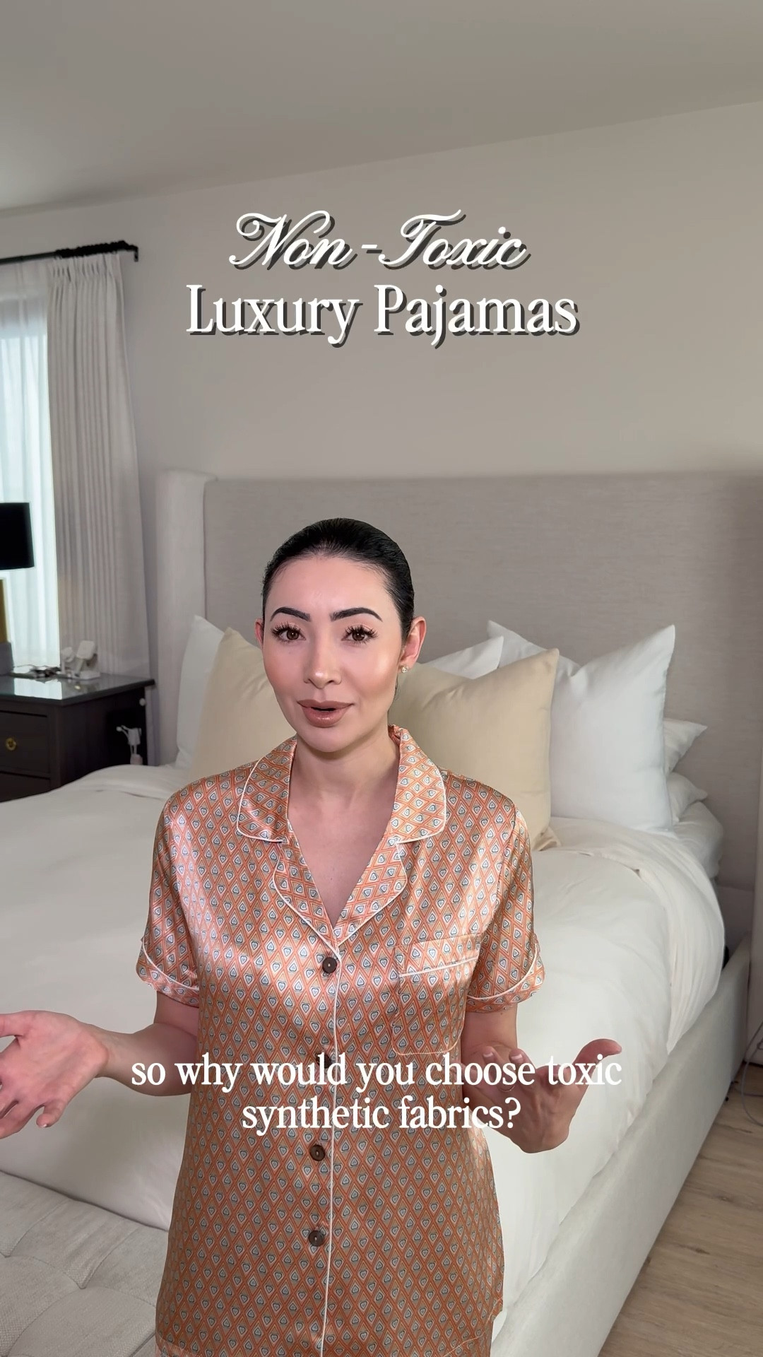 Nontoxic luxury silk pajamas 

These are made from natural fibers and are OEKO-TEX certified!

I am wearing size small. The waistband is elastic, but the material itself does not use stretch.



#LTKselfcare #LTKmomlife #LTKMothersDay