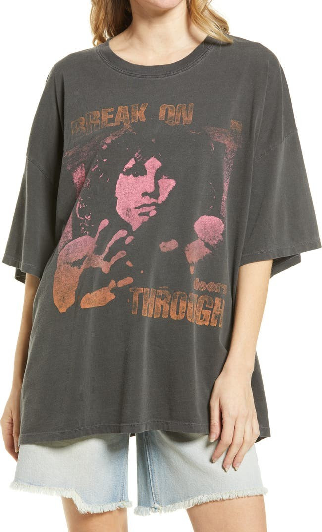 The Doors Break On Through Oversize Graphic Tee | Nordstrom