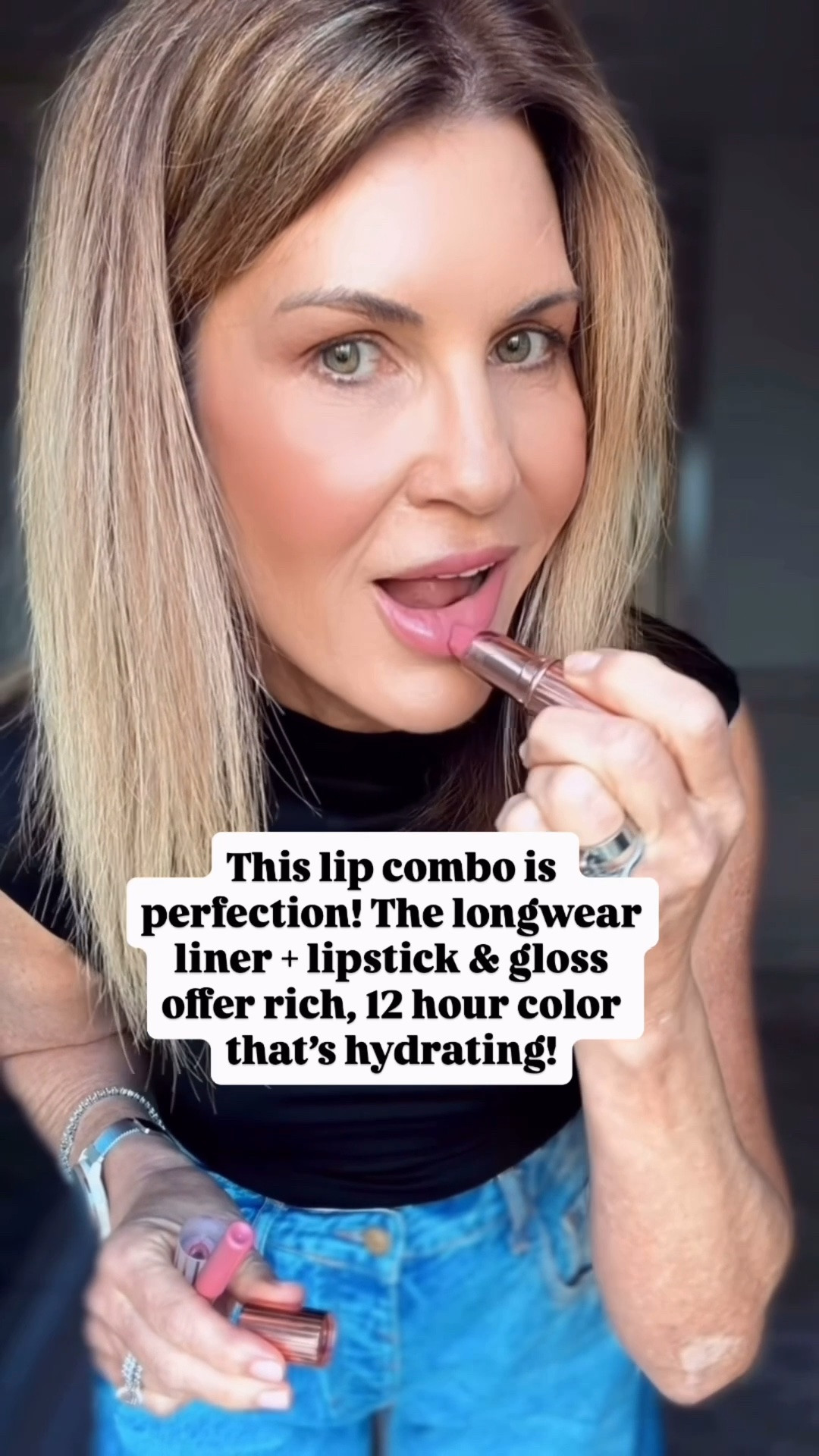Lip crayon: DECO
LIPSTICK: Liv it up
Gloss: snobbish

#LTKOver40 #LTKBeauty
