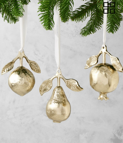Josh Young x Williams Sonoma Home Fruit Ornaments, Set of 3 

 #LTKHoliday #LTKSeasonal #LTKHome